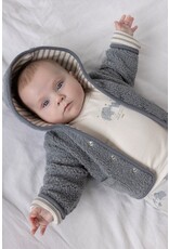 Feetje Bouclé omkeerbaar jasje met capuchon - Forever Bestie Blauw 56