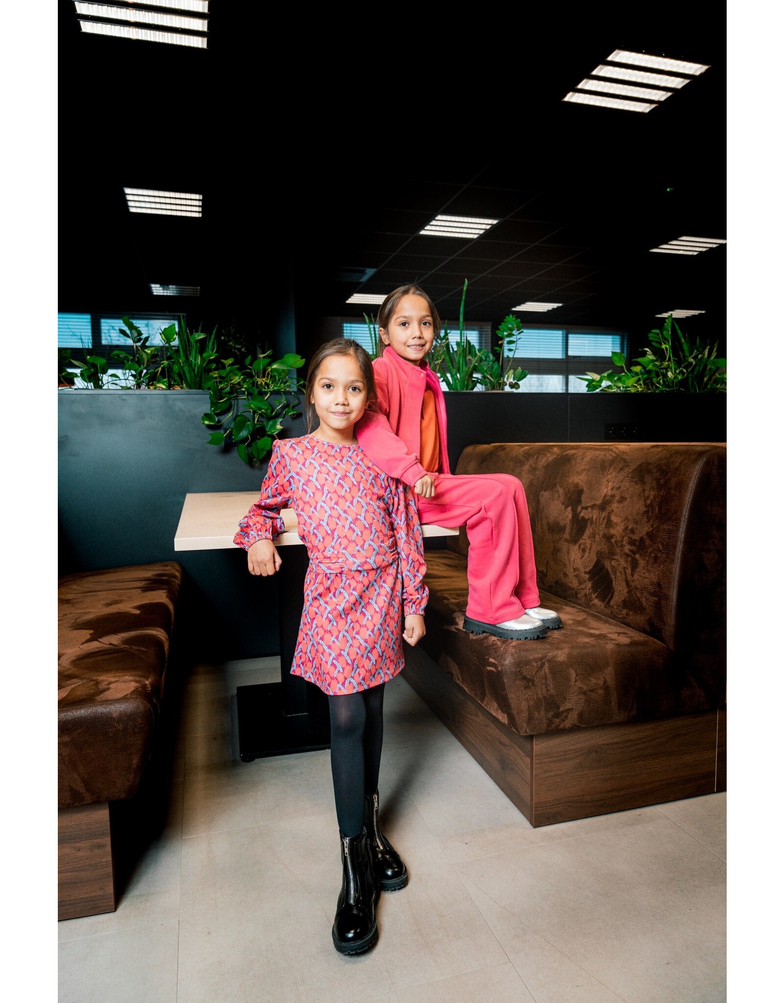 Quapi DANAEQW242 AOP Pink Flower