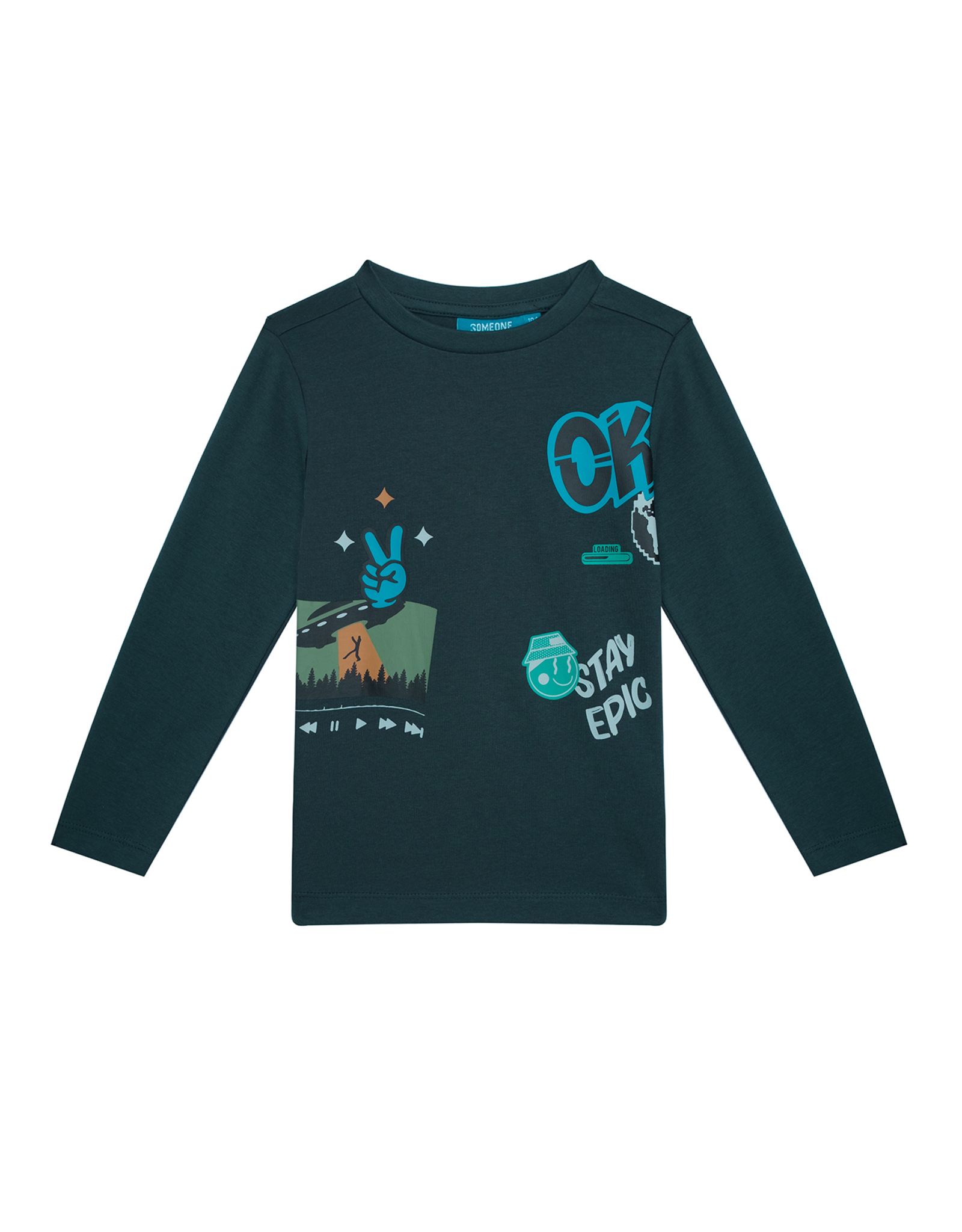 Someone BOWERY-SB-03-E DARK GREY GREEN