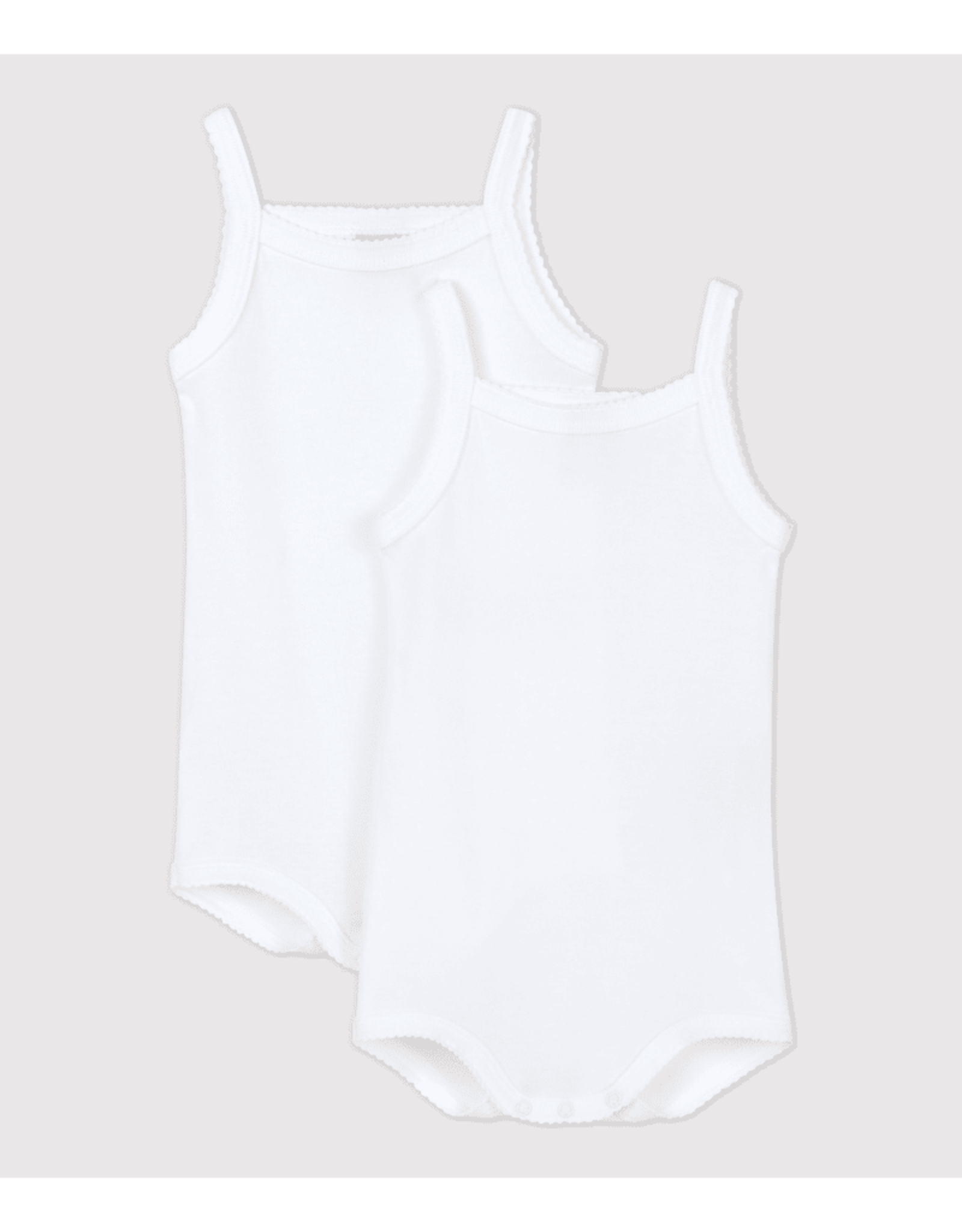 Petit Bateau 2 BODIES A BRETELLESvarian1M