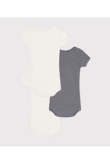 Petit Bateau 3 BODIES US MC  u   varian12M Petit Bateau 3 BODIES US MC  u   varian12M