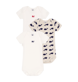 Petit Bateau 3 BODIES US MC vis     varian3M