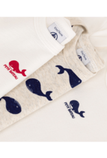 Petit Bateau 3 BODIES US MC vis     varian3M
