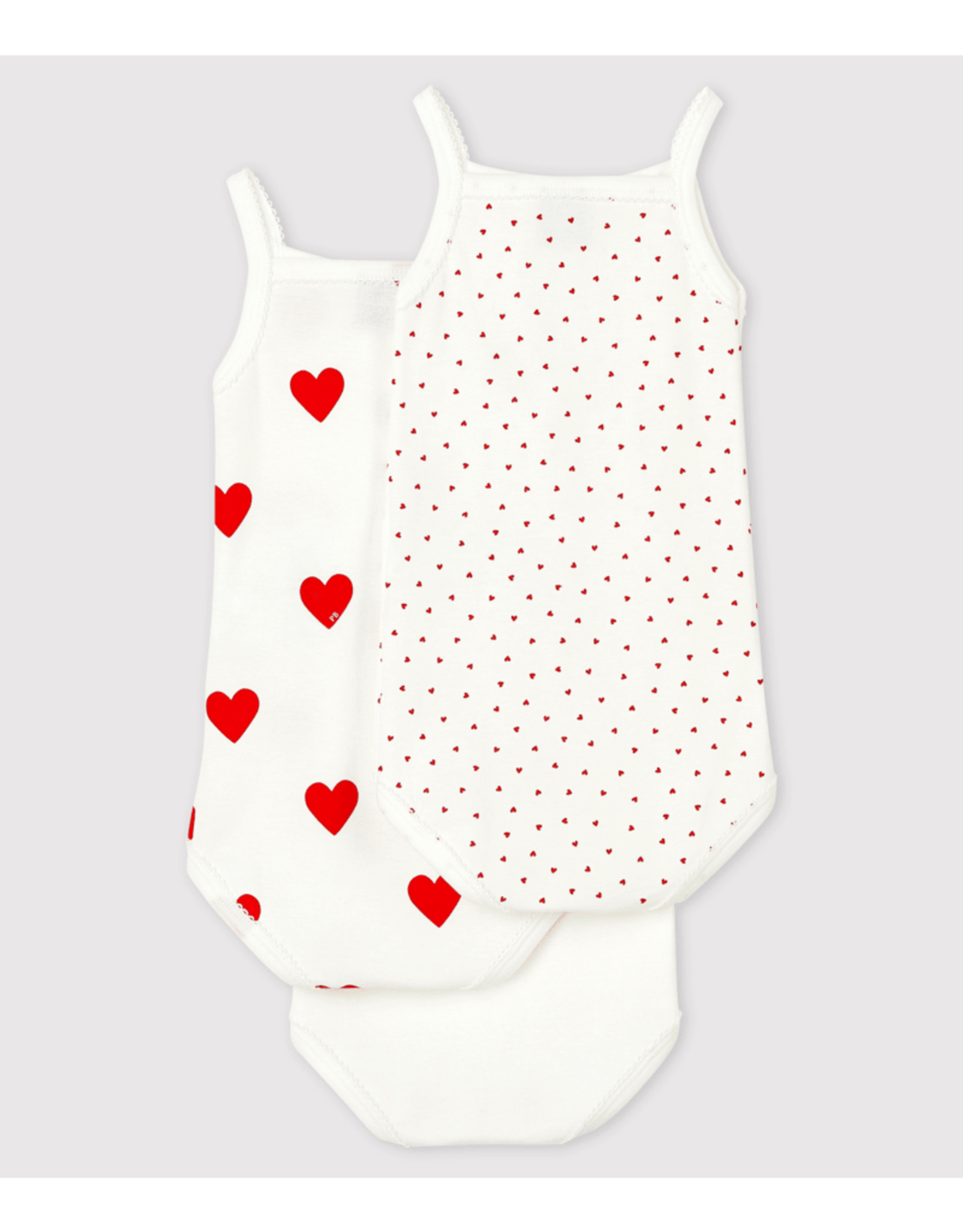 Petit Bateau 3 BODIES A BRETELLESvarian24M hart