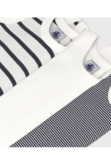 Petit Bateau 3 BODIES SM stripe         varian18M