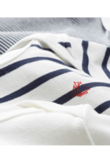 Petit Bateau 3 BODIES US MC stripe     varian3M