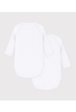 Petit Bateau 2 BODIES NAISS ML white   varian1M