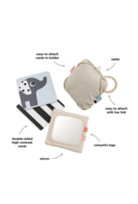 Done by Deer Baby contrast card holder Deer friends