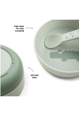 Done by Deer Foodie bowl Croco Green