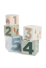 Done by Deer Stacking cubes 5 pcs Deer friends Colour mix