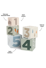 Done by Deer Stacking cubes 5 pcs Deer friends Colour mix