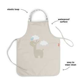 Done by Deer Waterproof kids apron Lalee Sand