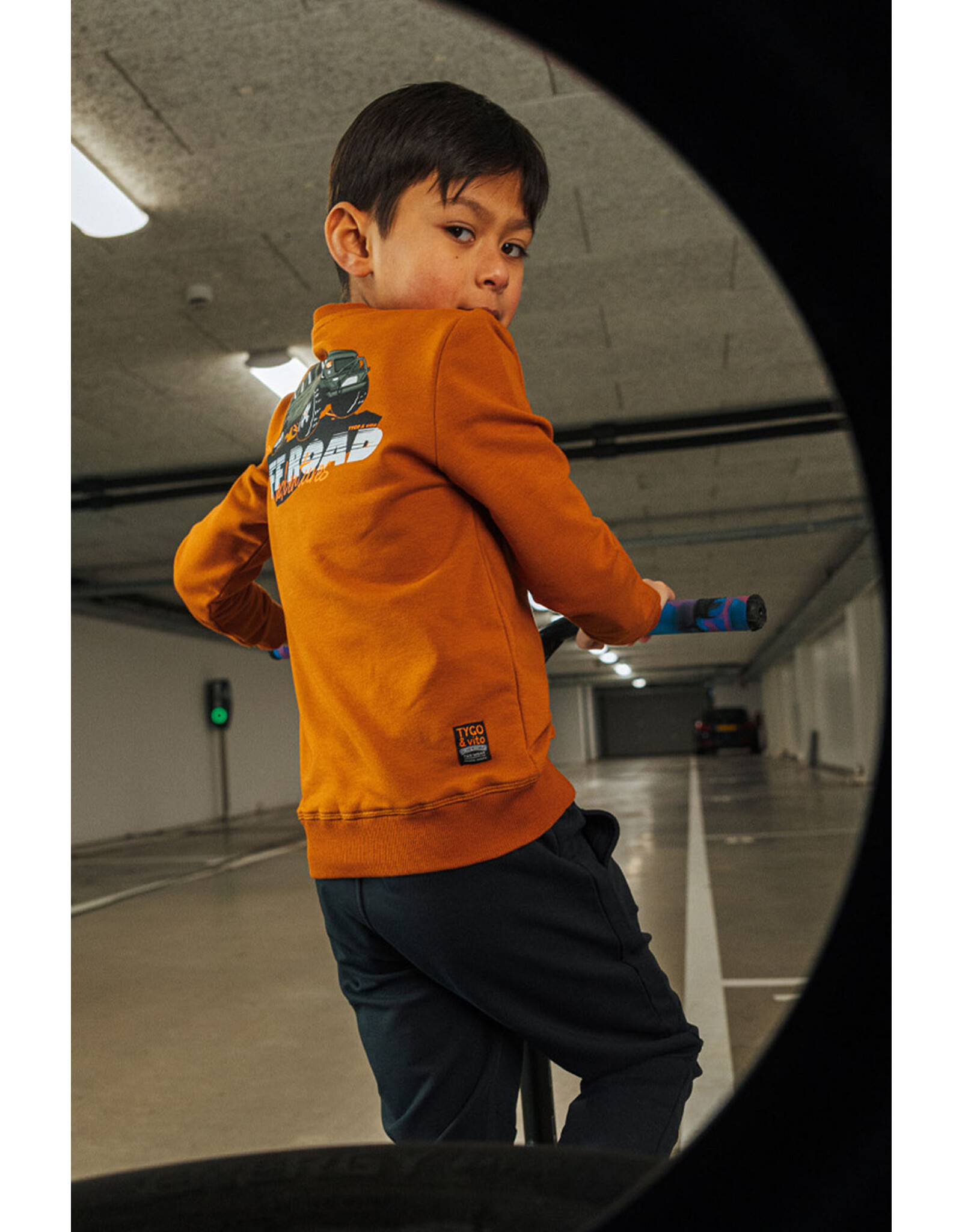Tygo & vito Sweater Silver Clay Brown