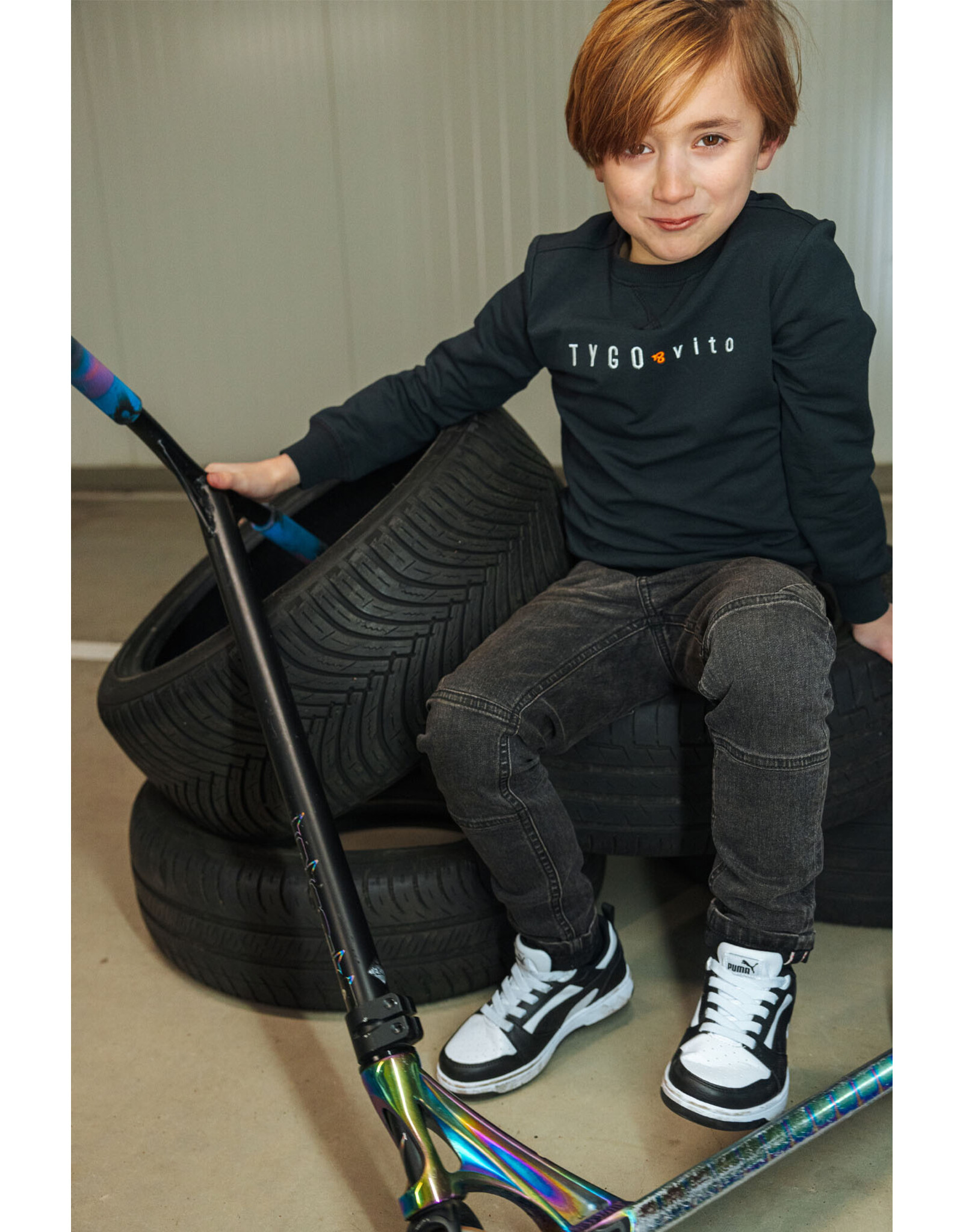 Tygo & vito Sweater Tygo Black