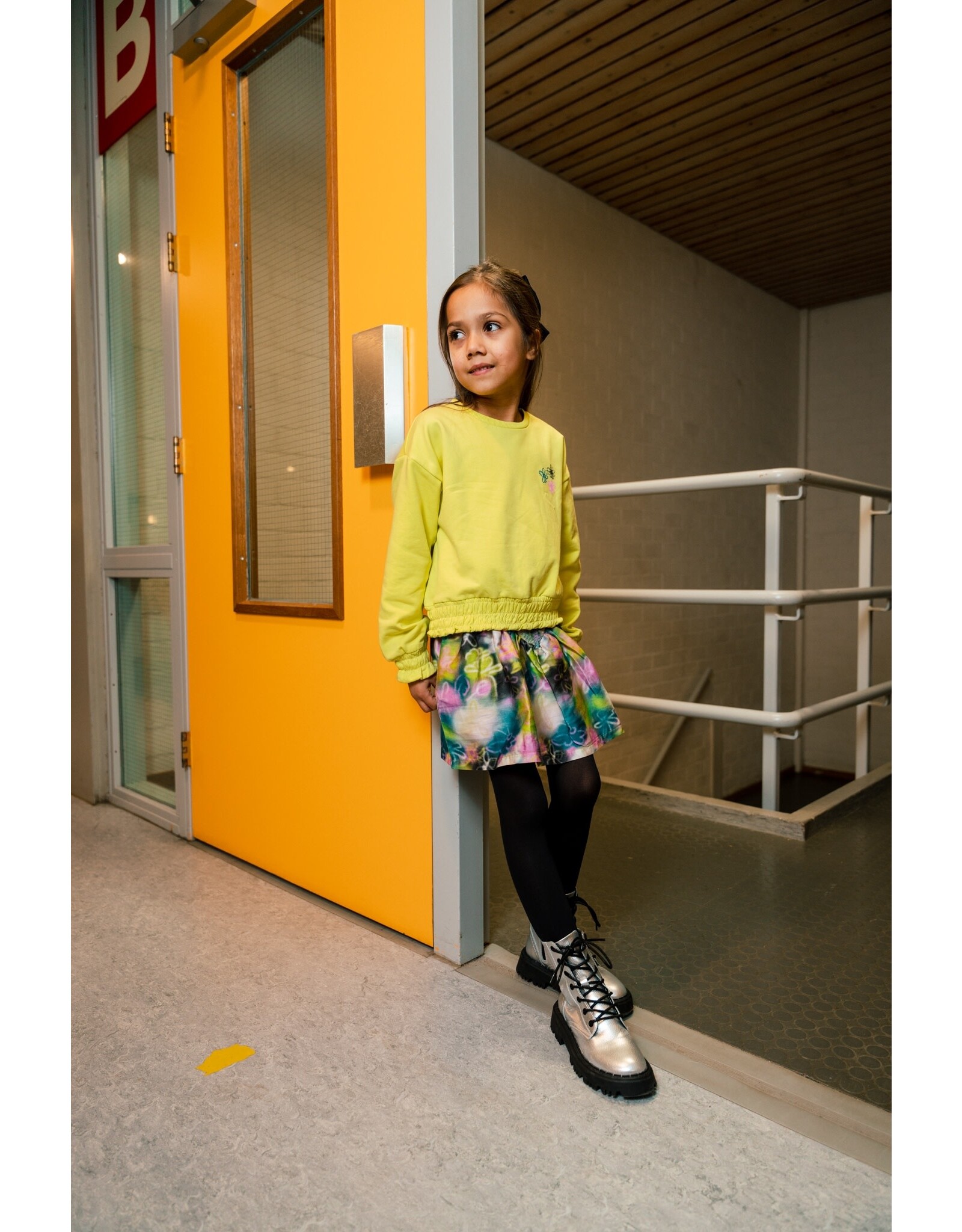 Quapi DUAQW243 AOP Green Flower