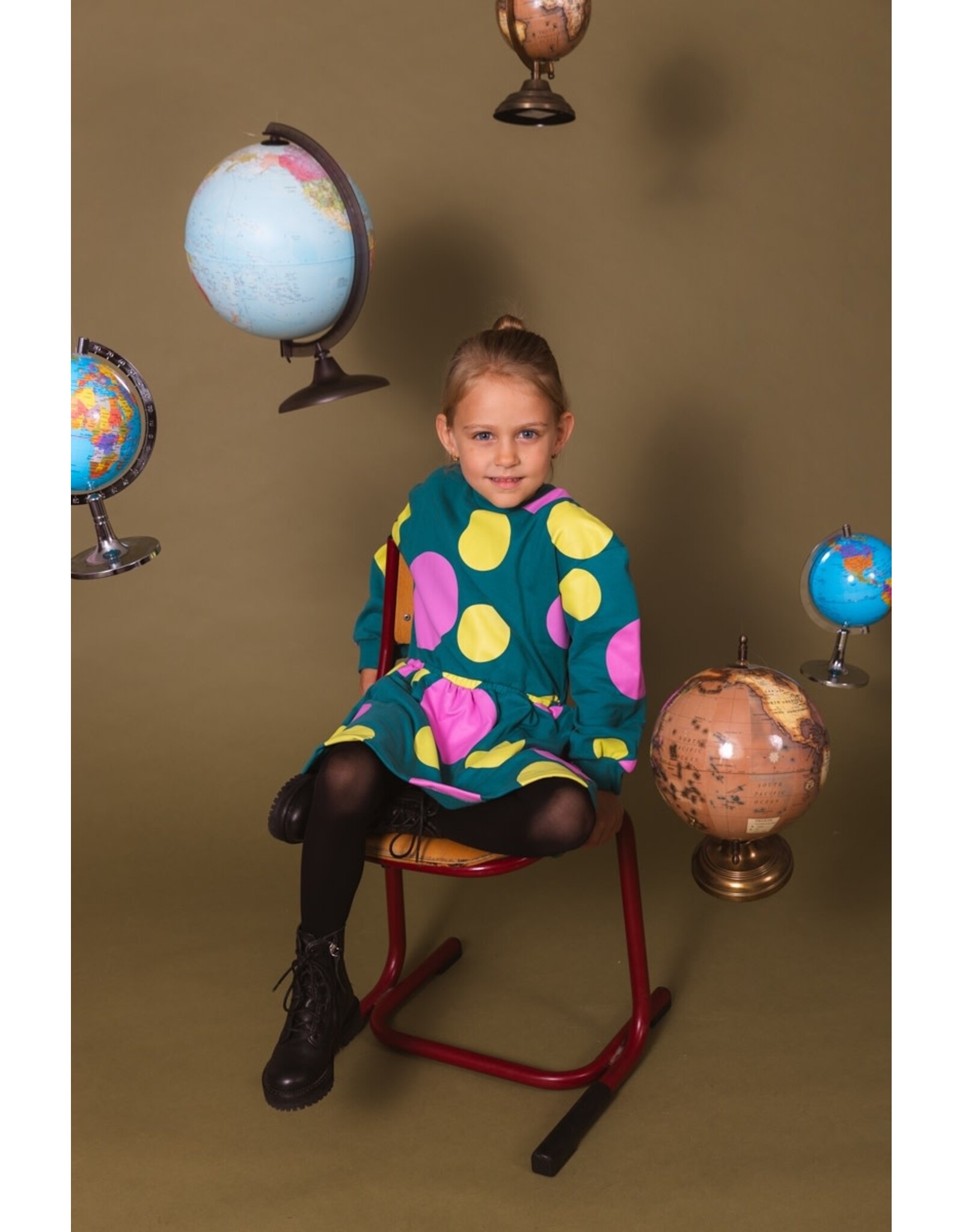 Quapi DANISHAQW243 AOP Blue Dot