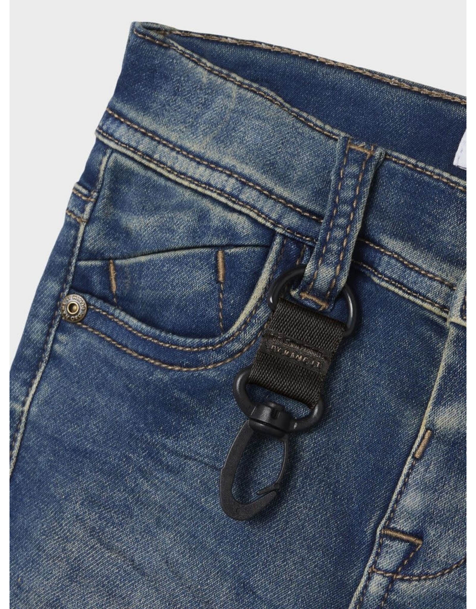 Name it NMMTHEO DNMTHAYER 2689SWE KEY PANT NOOS Dark Blue Denim