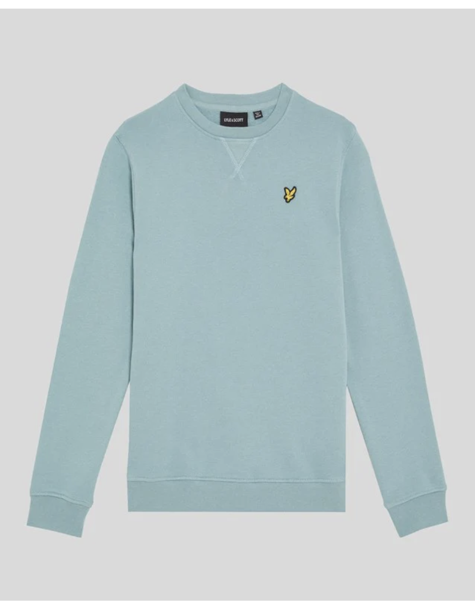 Lyle & Scott Crew Neck Sweatshirt X304 Blue Smoke