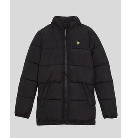 Lyle & Scott Quilted Puffer Coat Z865 Jet Black