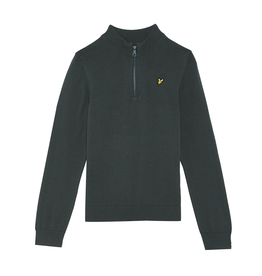 Lyle & Scott 1/4 Zip Jumper X311 Argyle Teal