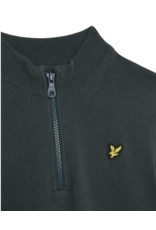 Lyle & Scott 1/4 Zip Jumper X311 Argyle Teal