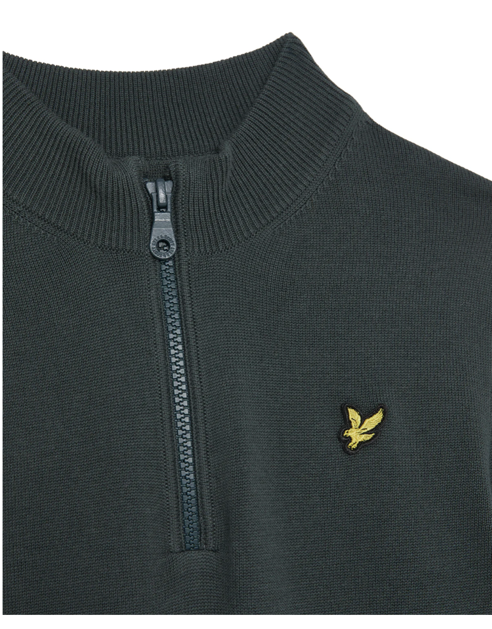 Lyle & Scott 1/4 Zip Jumper X311 Argyle Teal
