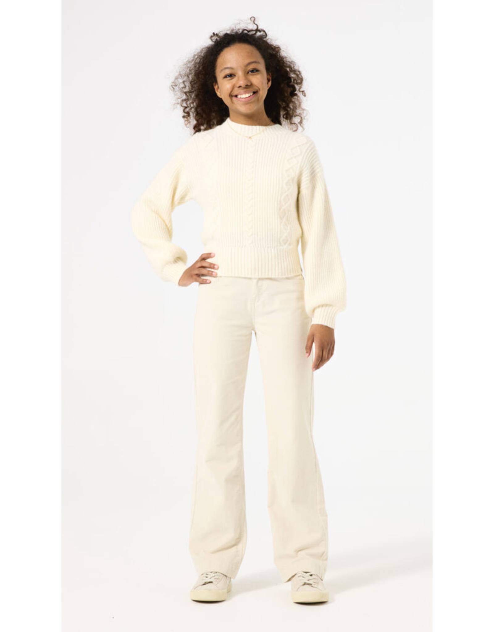 Garcia U42529_girls pants whitecap