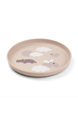 Done by Deer Foodie plate Happy clouds Powder