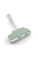 Done by Deer Silicone pacifier poch Croco Green Done by Deer Silicone pacifier poch Croco Green