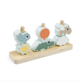 Done by Deer Stacking toy Happy clouds Colour mix