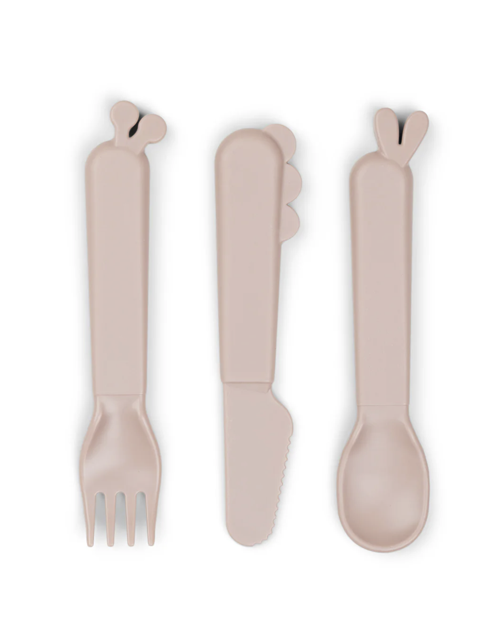 Done by Deer Kiddish cutlery set Deer friends Powder