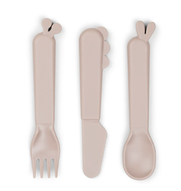 Done by Deer Kiddish cutlery set Deer friends Powder