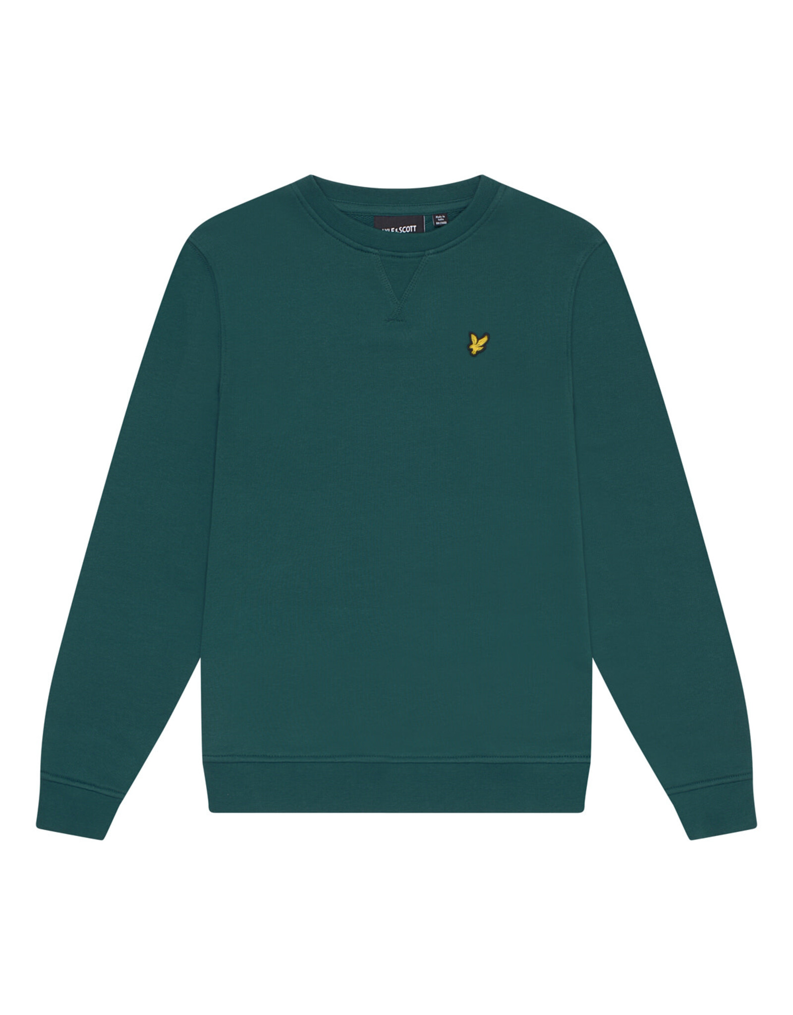 Lyle & Scott Crew Neck Sweatshirt X310 Deep Emerald
