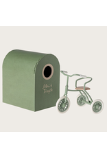Maileg Abri a tricycle Mouse Green Maileg Abri a tricycle Mouse Green