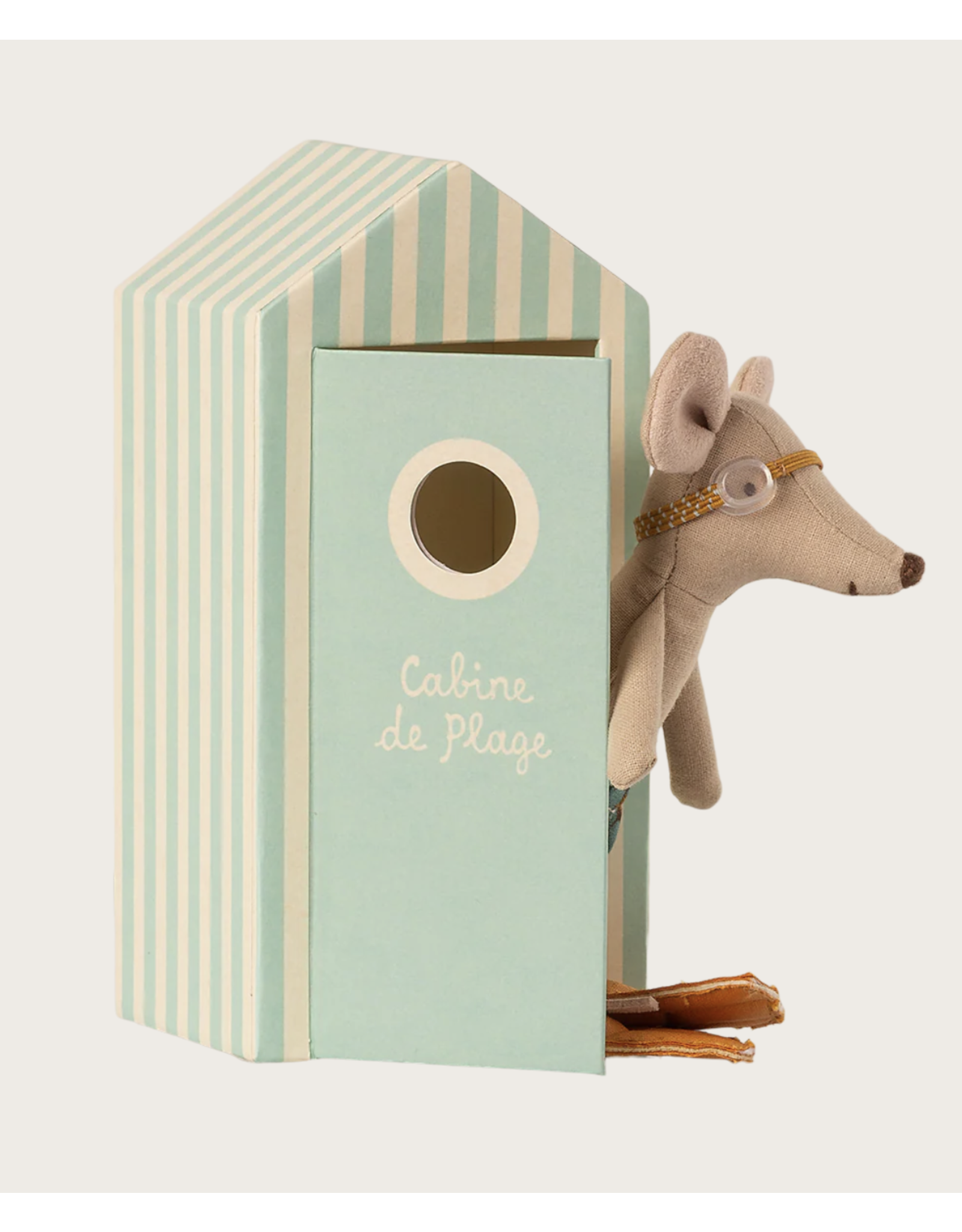 Maileg Beach mice, Big brother in cabin de plage