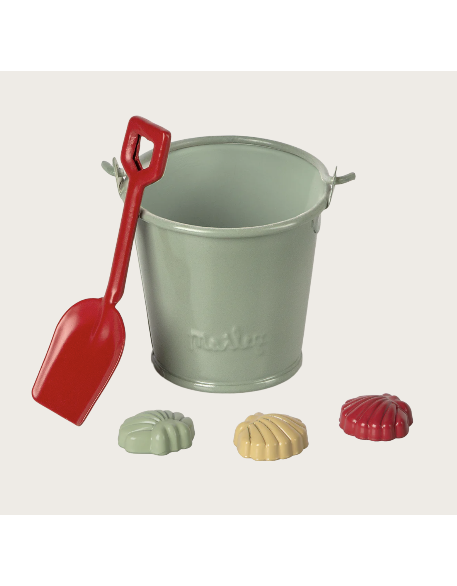 Maileg Beach set Shovel, bucket and shells