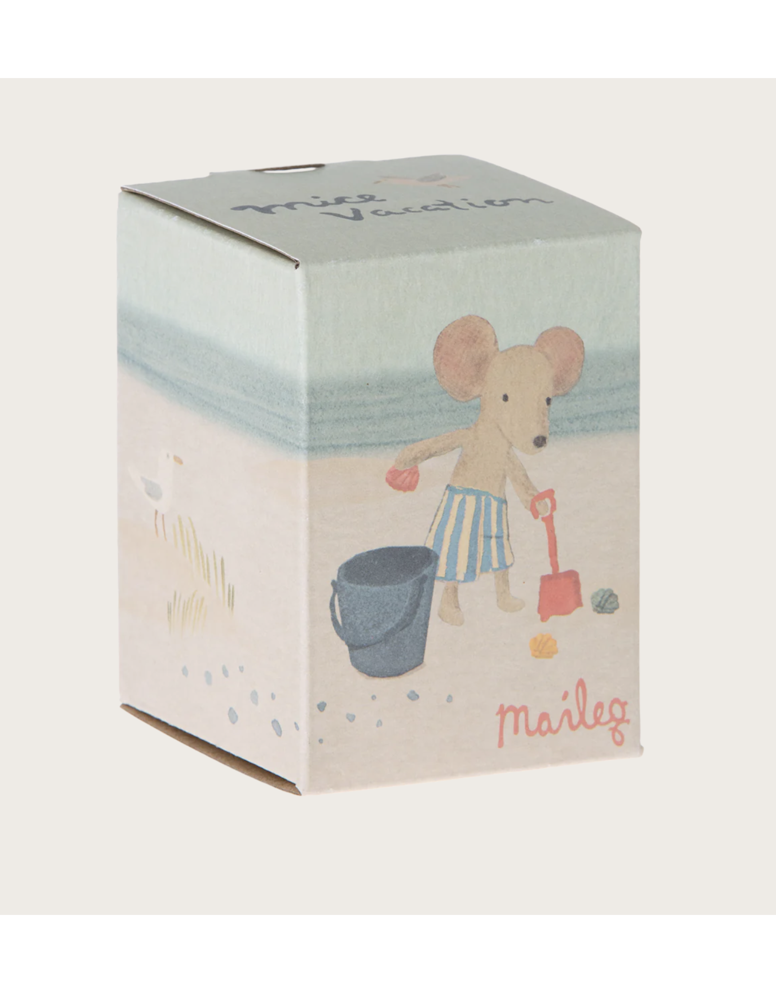 Maileg Beach set Shovel, bucket and shells