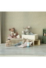 Maileg Little  brother mouse in matchbox