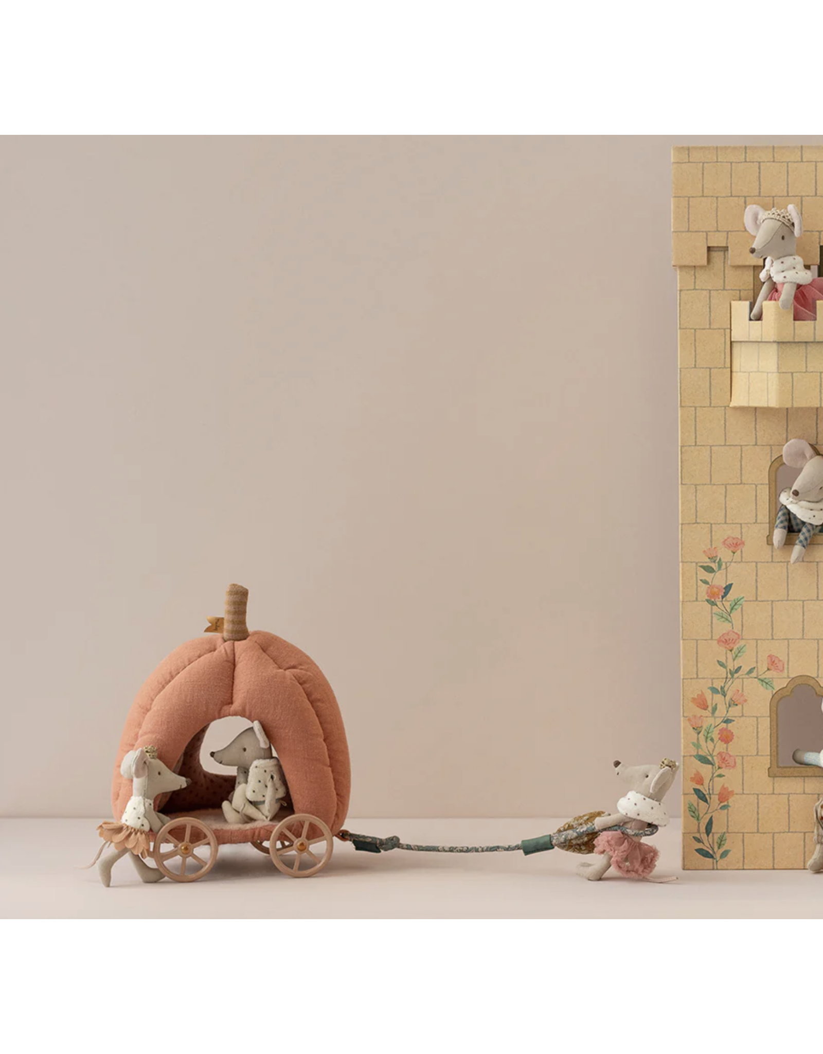 Maileg Pumpkin carriage, Mouse