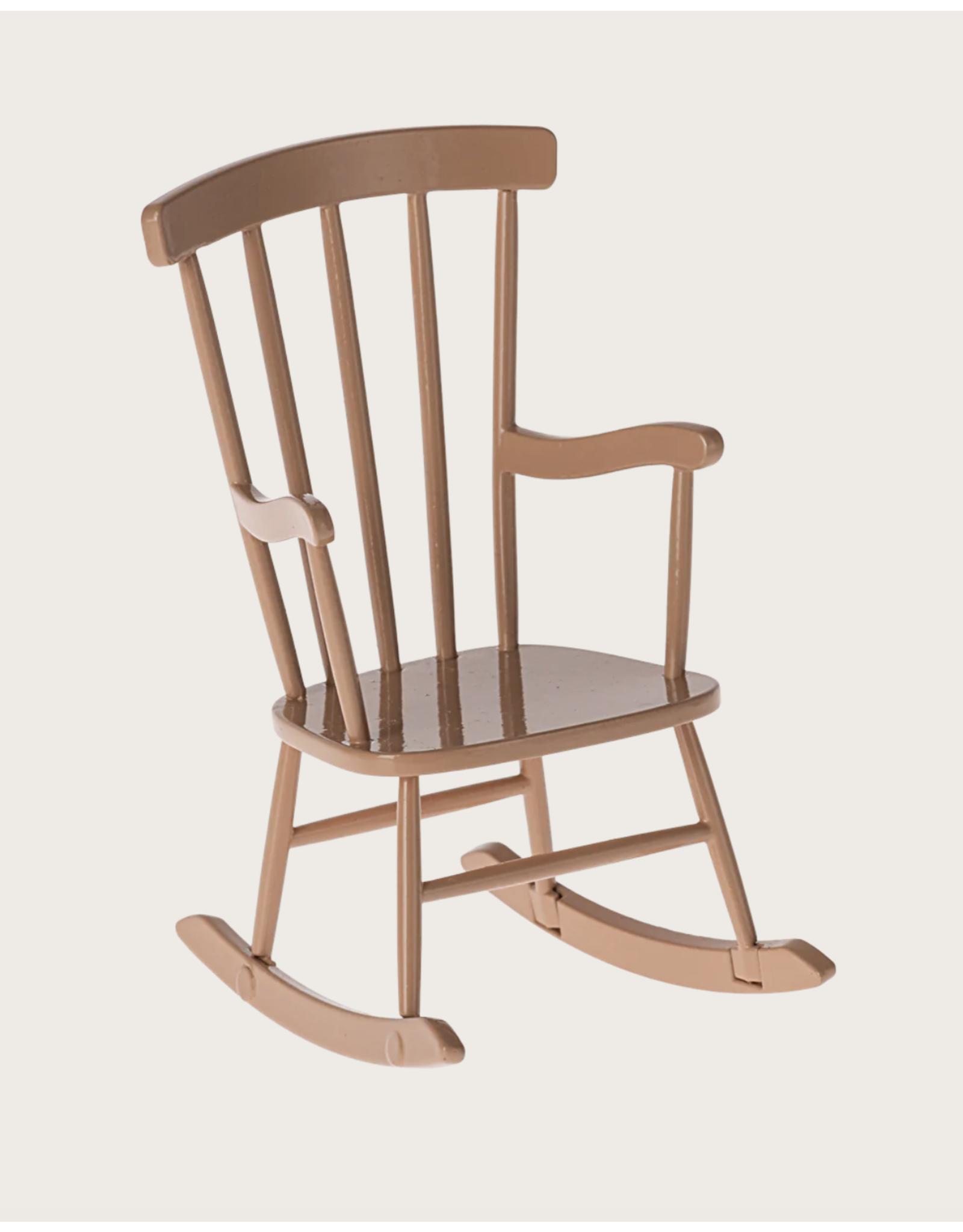 Maileg Rocking chair Mouse Dark powder