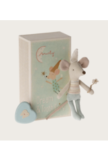 Maileg Tooth fairy mouse, Little brother in matchbox