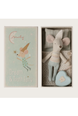 Maileg Tooth fairy mouse, Little brother in matchbox
