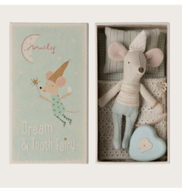 Maileg Tooth fairy mouse, Little brother in matchbox