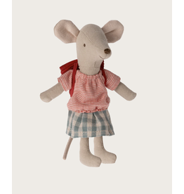 Maileg Tricycle mouse, Big sister - Red