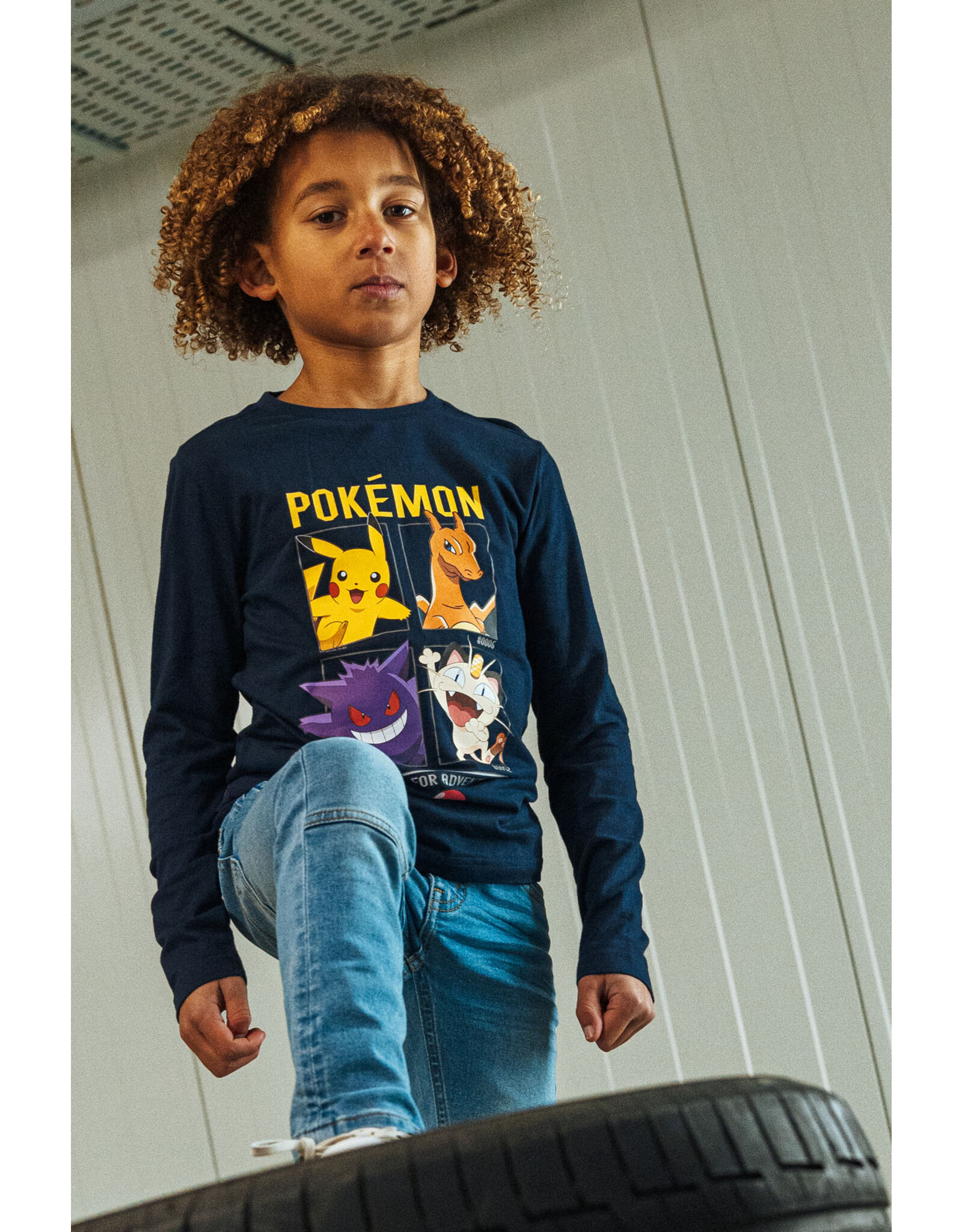 Tygo & vito Longsleeve Pokémon Navy  W24