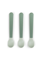 Done by Deer Foodie easy -grip baby spoon 3-pack green