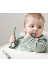Done by Deer Foodie easy -grip baby spoon 3-pack green