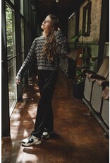 Looxs 10sixteen satin cargo pants black