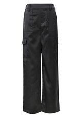 Looxs 10sixteen satin cargo pants black