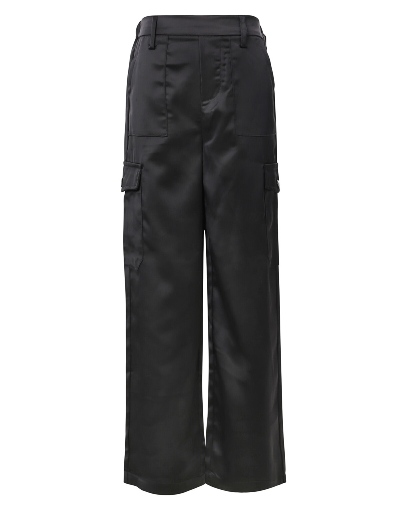 Looxs 10sixteen satin cargo pants black